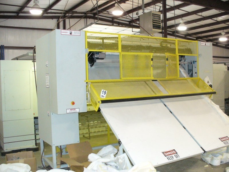 Gribetz, Paragon 4, 90 Inch Chainstitch Quilter, with Panel Cutter, 20 Loopers