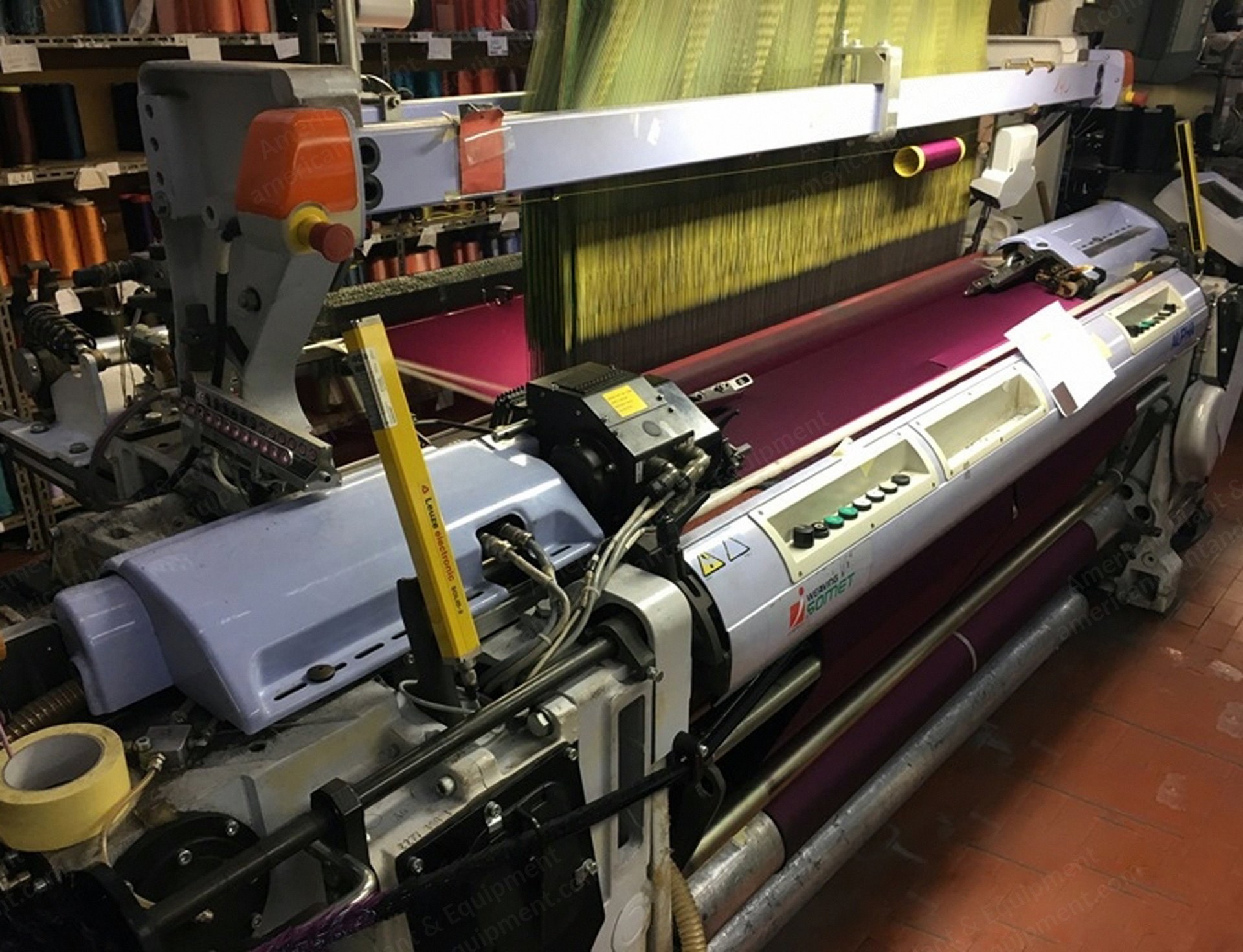Somet, Alpha PGA, 2005 to 2007, 1900mm Width, Staubli CX 880 Jacquard, 8 Colors