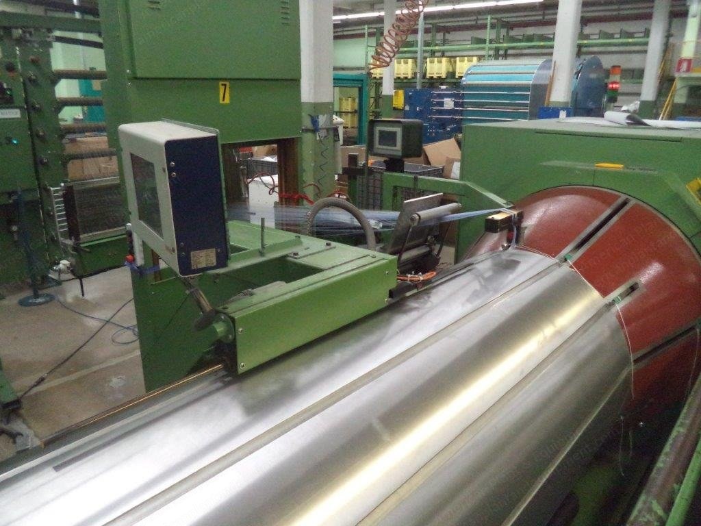Karl Mayer, Econ-O-Matic, 2001, Sectional Warper, 2200mm Width, 800mm Beam Diameter, Karl Mayer Creel
