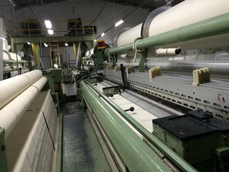 Sulzer, PU 911, 1986, 153", 11 Heald Frames, 4 Feeders