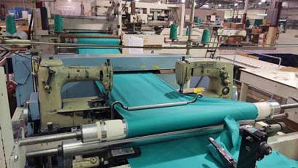 Barudan, Best-3R, Automated Napkin Sewing System, 220V, 3 Phase, Roll to Finish