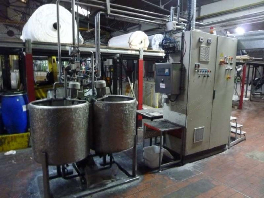 Bianco, Finishing Padder, 1999, 2000mm, Double Padder, with Dogal and Scroll Rollers