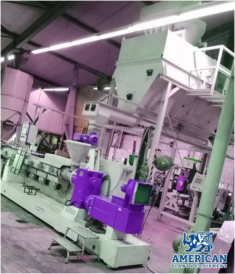 ESE, 110-33 Kompakt, 2012, Plastic Recycling Line, 300 kg/h Capacity, 110mm Screw Diameter