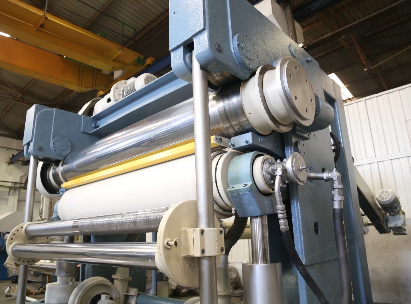 Kusters Calender, 1800mm, 2-Roll, Thermal Oil Heating