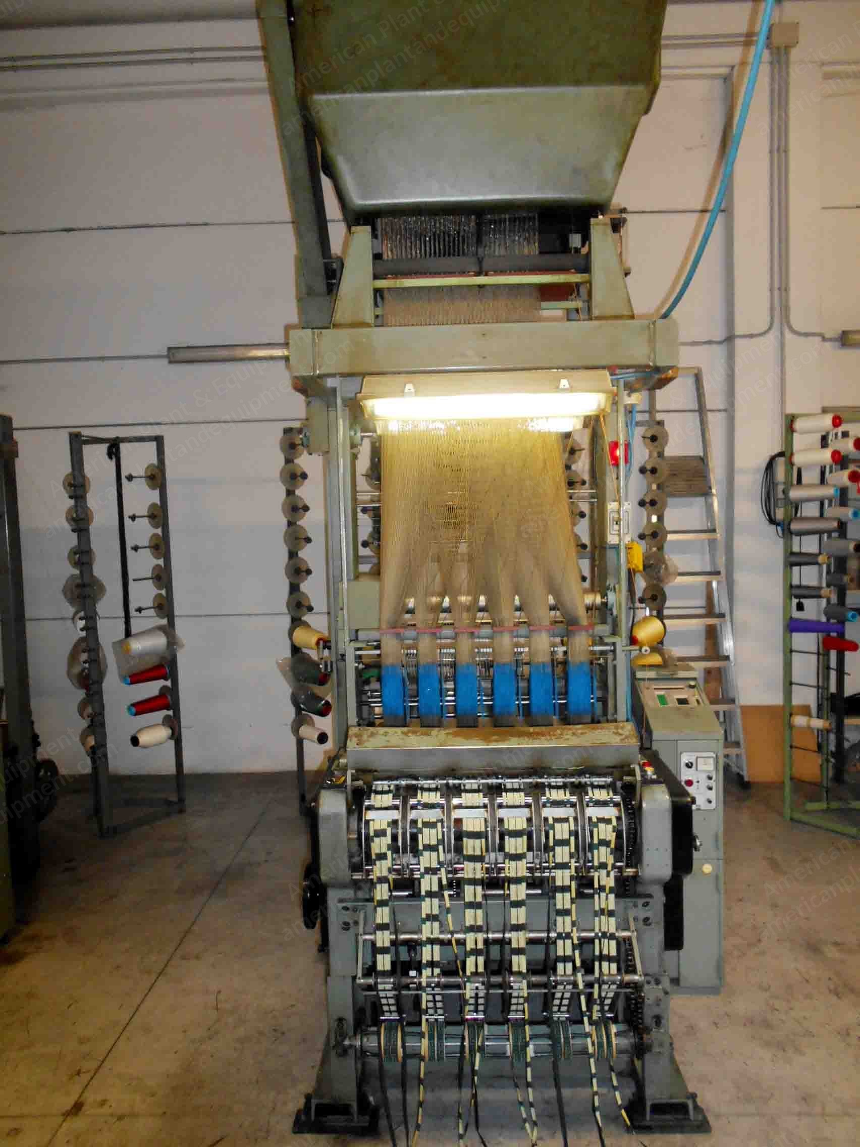 Muller, MVC 150, MVC 200, MCE 100, 1987 to 1995, Label Looms, 5 to 6 Colors, Jacquard 320 to 960 Hooks