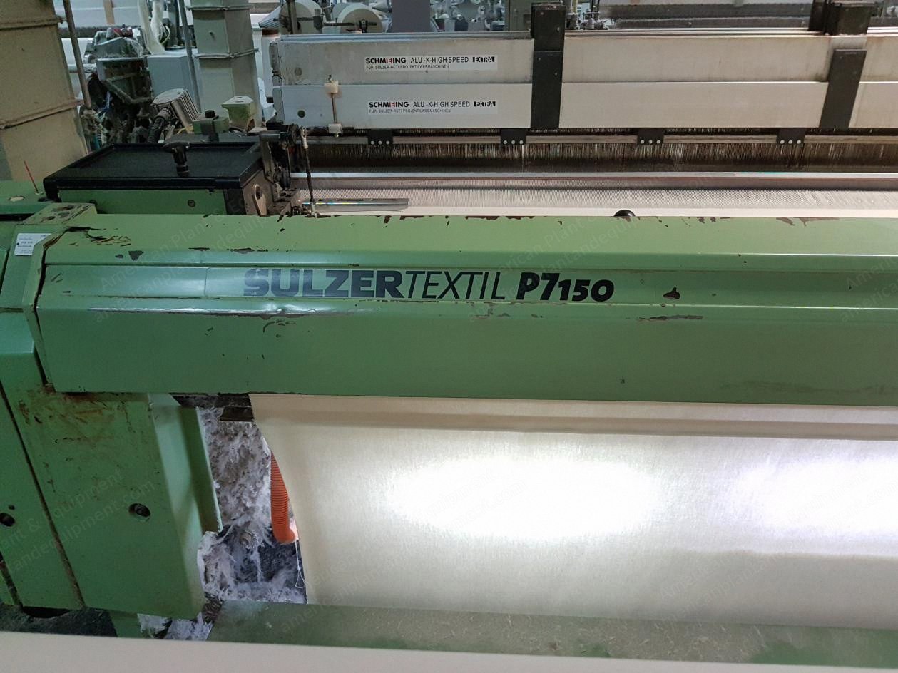 Sulzer, P7150, 1997 to 2000, 3900mm Width, Dobby EP Cam Positive, Projectile Looms