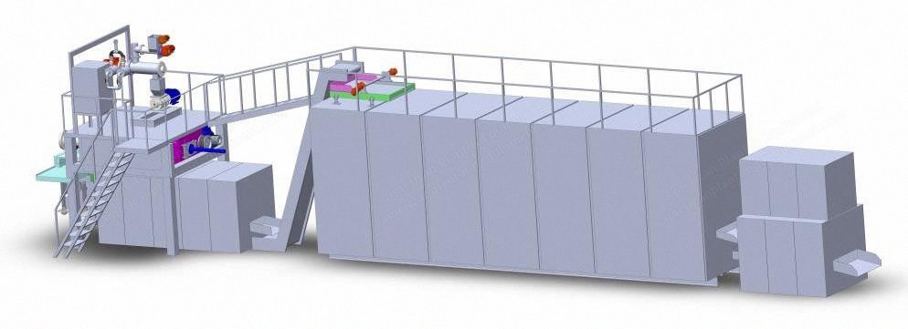 NovaStar, HMX-300, Compact Short Cut Pasta Production Line, 300 kg/h Capacity, Full Automatic
