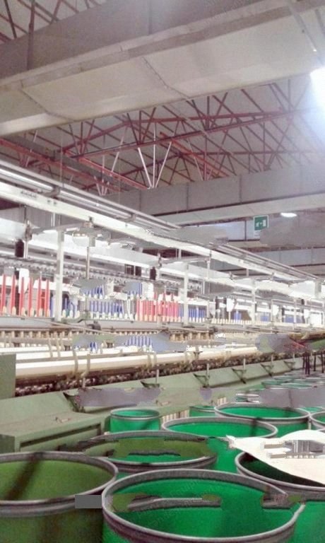 Gaudino Semi-Worsted Ring Spinning Frames, 1996, 240 Positions, 120mm Pitch, 90mm Ring Diameter