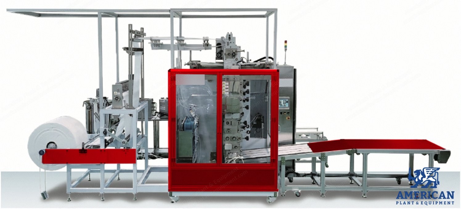 NovaStar, CE183, Alcohol Swabs Machine, 8 Lanes, 480 Sachets per Minute