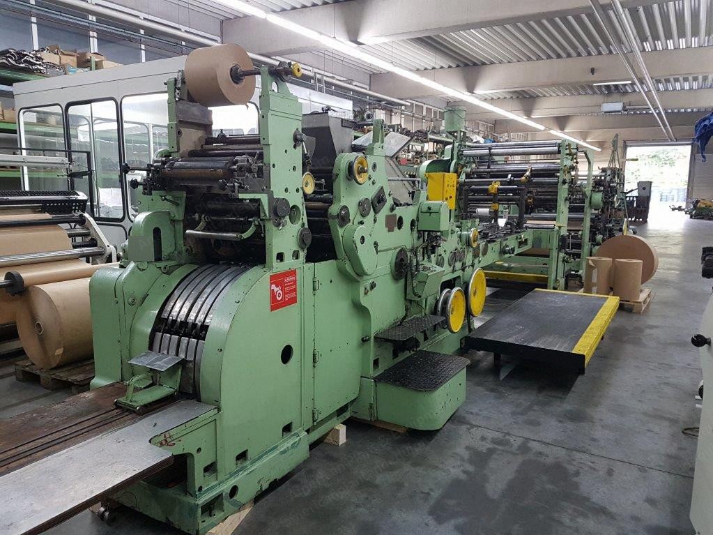 Windmoller & Holscher, Triumph IIIa, Block Bottom Bag Machine, 6 Stations, Bag Width 160-320mm