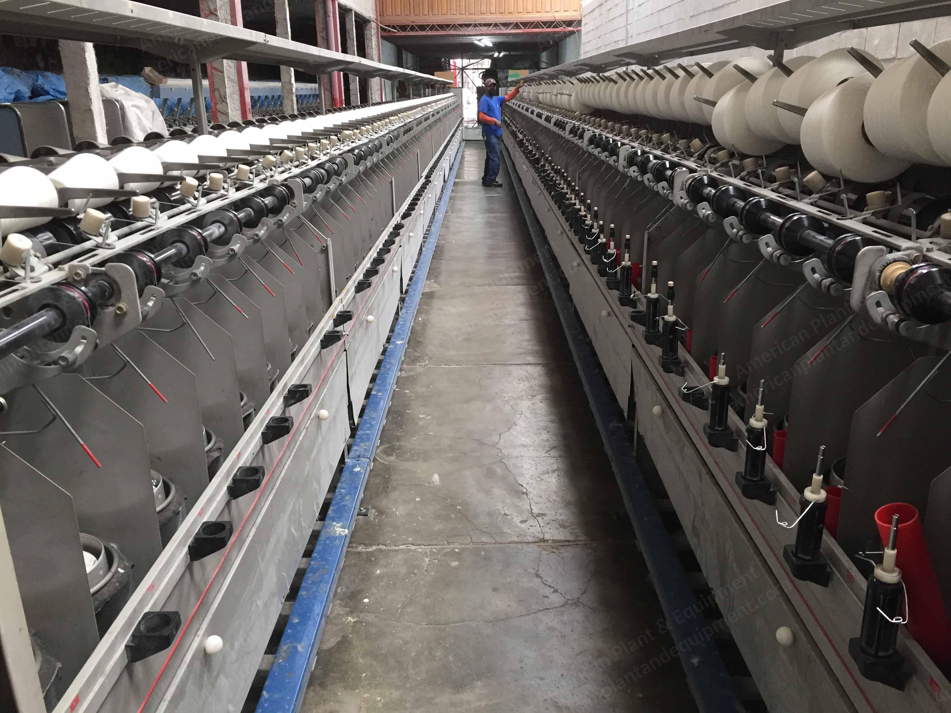 Acrylic Spinning Plant, 1981 to 2013, 4 to 4.5 Tons/Day Capacity, Tematex, Seydel, Cognetex, Sant Andrea, Murata Equipment