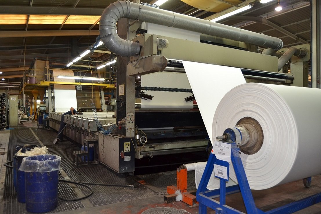 Reggiani, Revolution, 1995, 3200mm Working Width, 15 Colors, 4 Chamber Gas Dryer