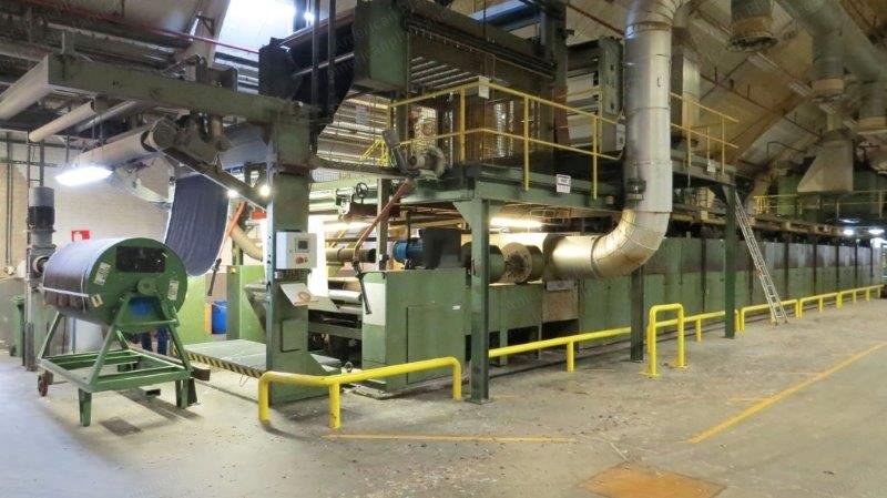 Krantz, Stenter Line, 1990, 2000mm Width, 8 Chambers, Gas Heated