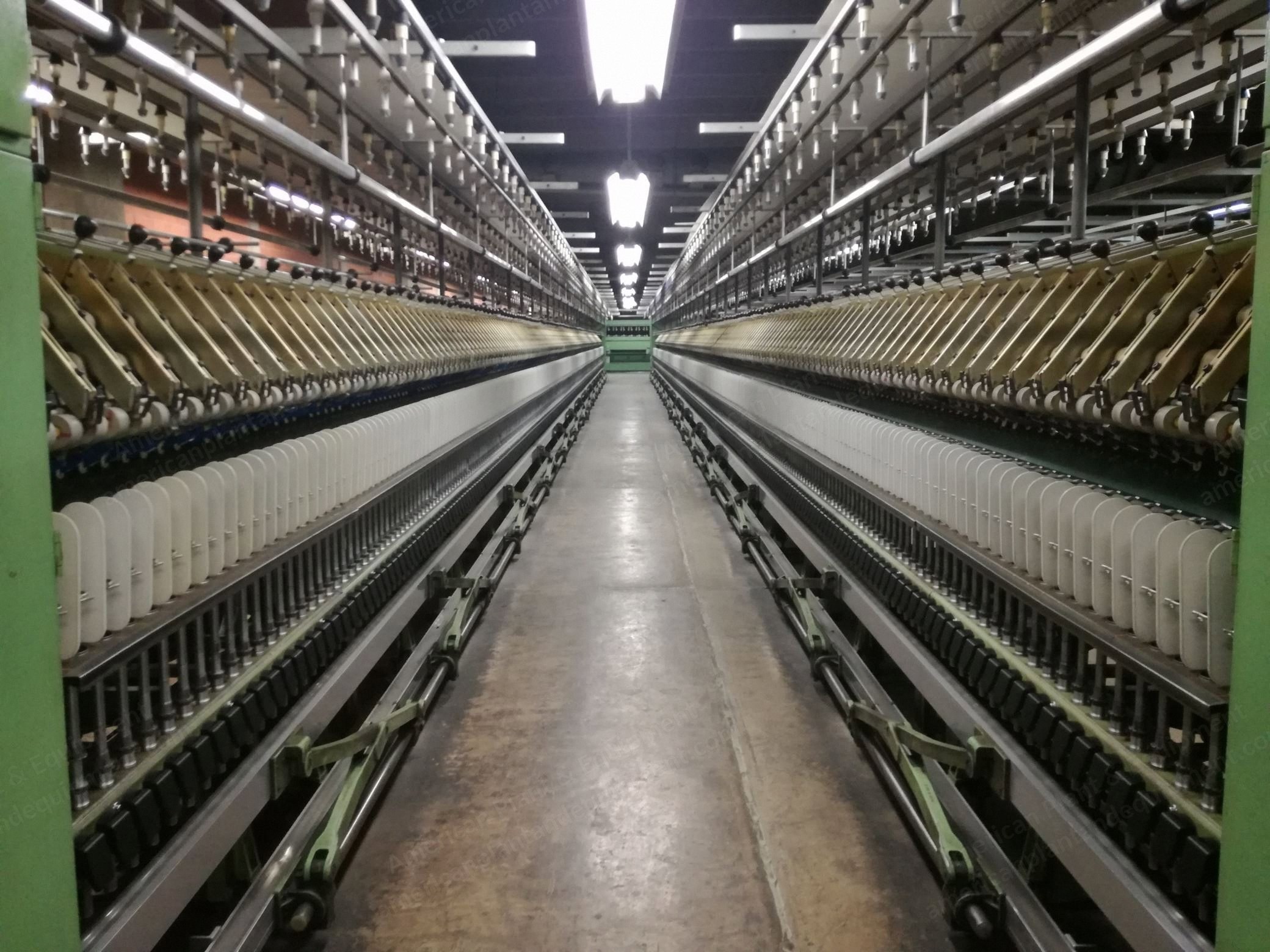 Zinser, 319LSL, 1978/1980, Worsted Spinning Frames, 844 Positions, Ring Diameter 50mm