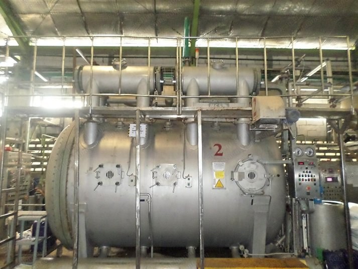 MCS, MF4JHT, 2003, 600 kg Capacity, 3 Bar, Multiflow Exhaust Dyeing Machine