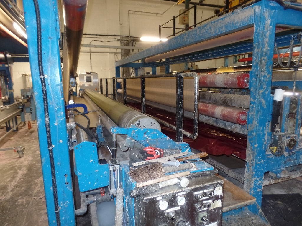 Campen Carpet Backing Plant, 5000mm Width, Gas Heated Oven