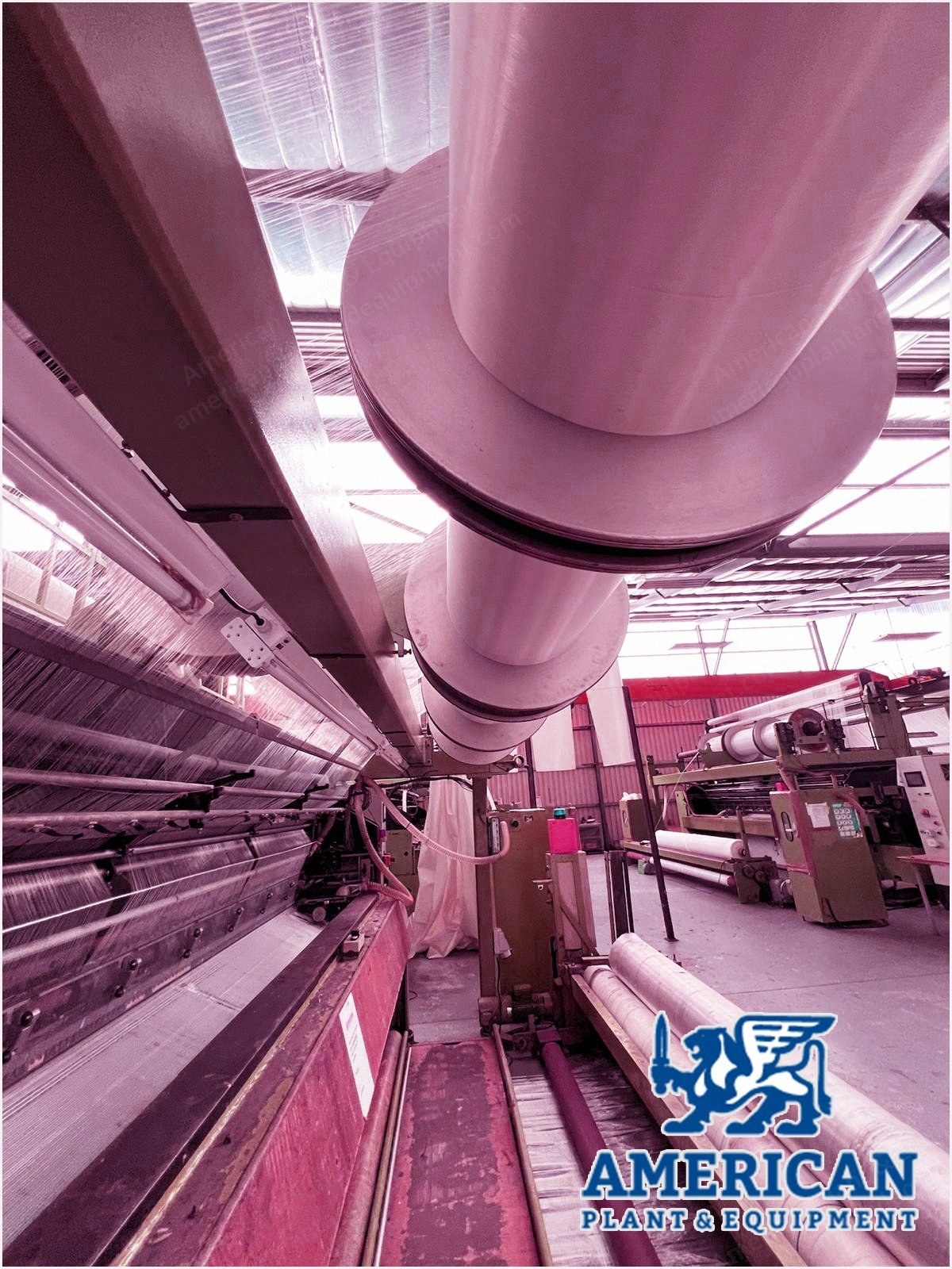 Liba, COP HS 2-ST, 2014, Weft Insertion Warp Knitting Machine, Width 4620mm, Gauge 18