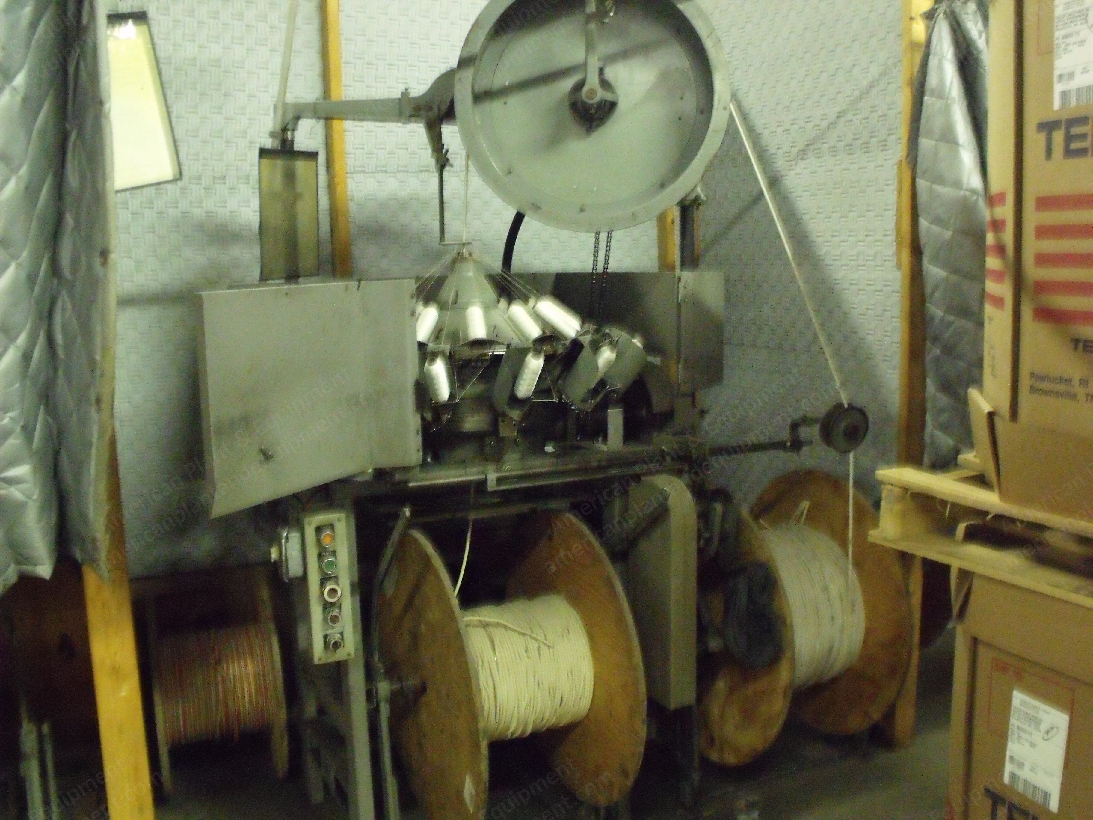 Wardwell, 24-Carrier, Wire Braider, Individual Motor