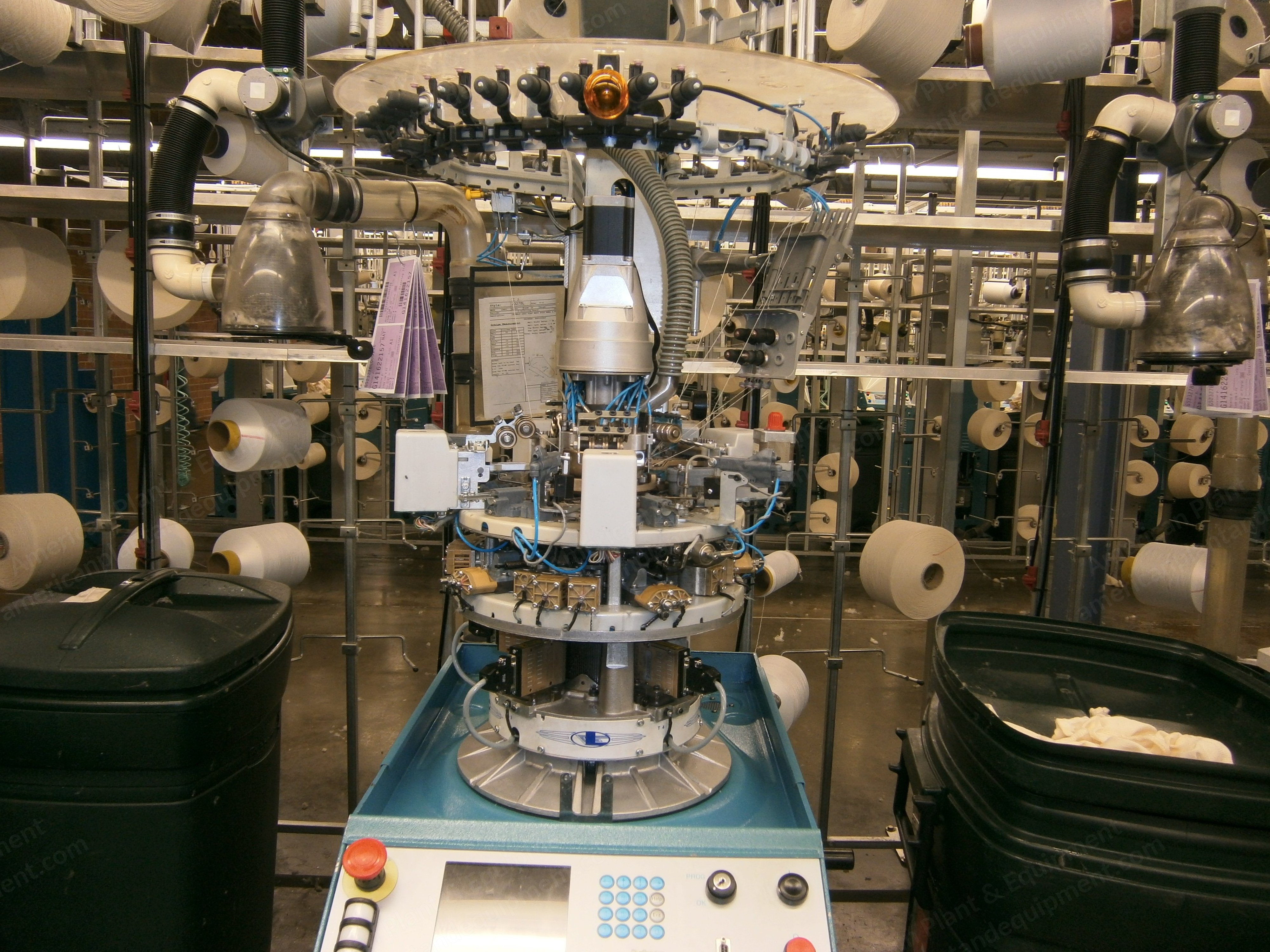 Lonati, G54J, 2008, 4" Cylinder, 108 to 120 Needles, 4 Feeds