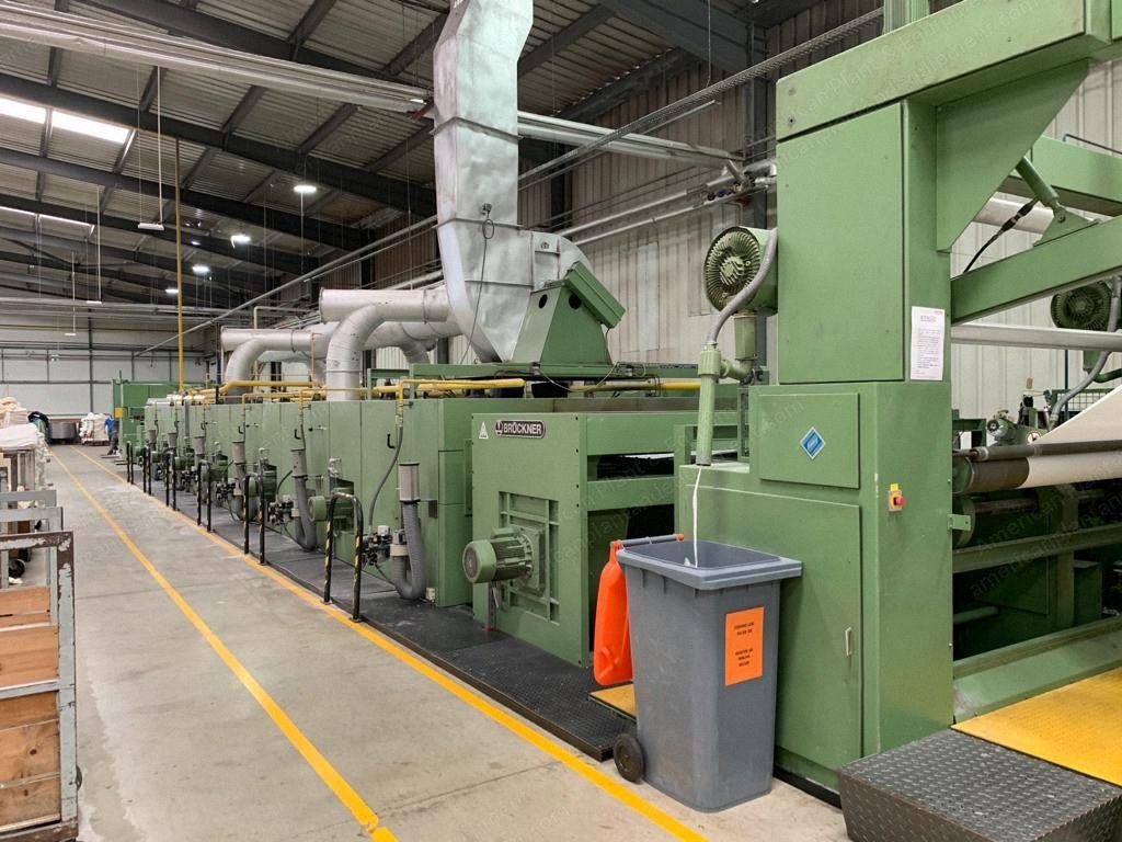 Bruckner Stenter, 2400mm, 1998, 6 Chambers, Gas Heated