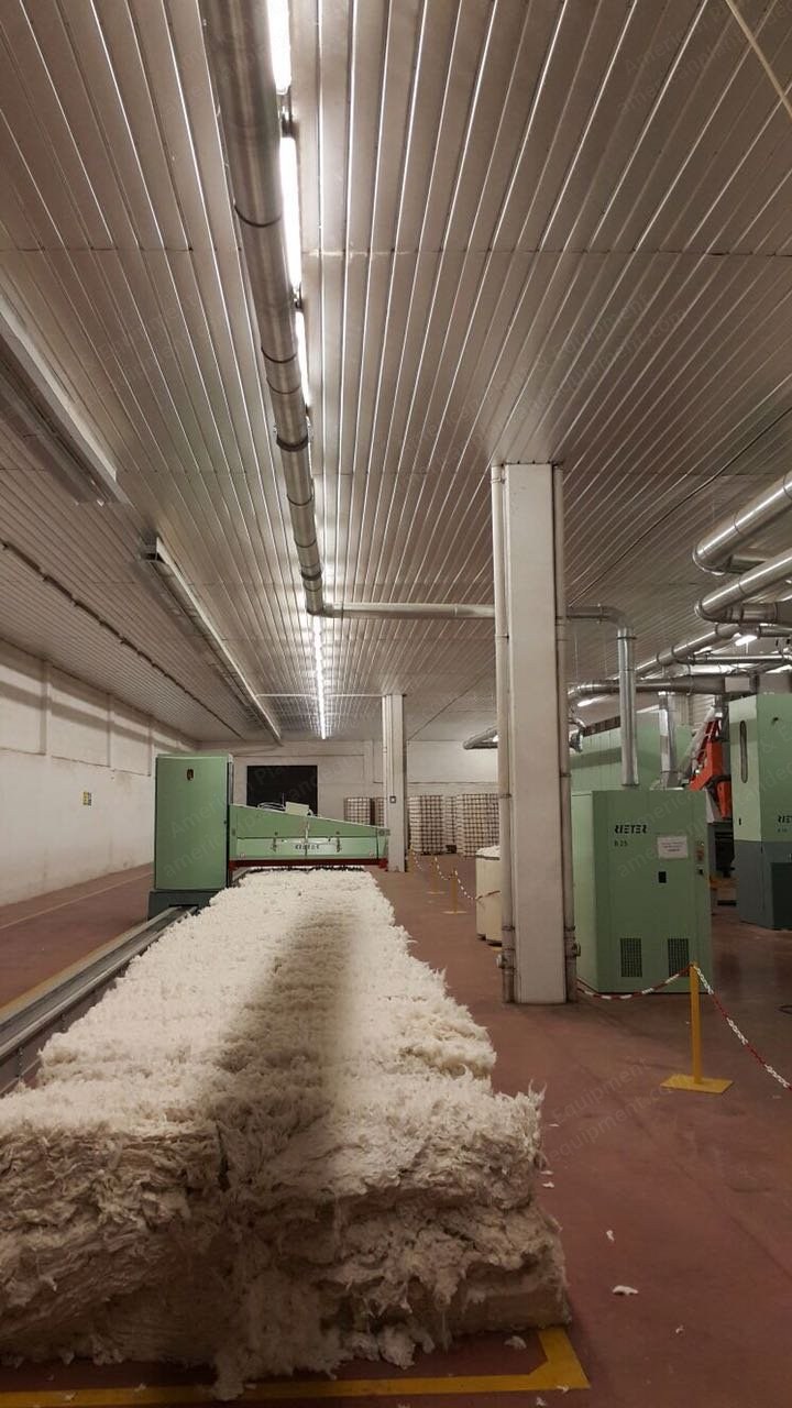 Rieter, K45 + K46, 2014, Ring Spinning Plant, 24480 Spindles, 23 Tons/Day Capacity