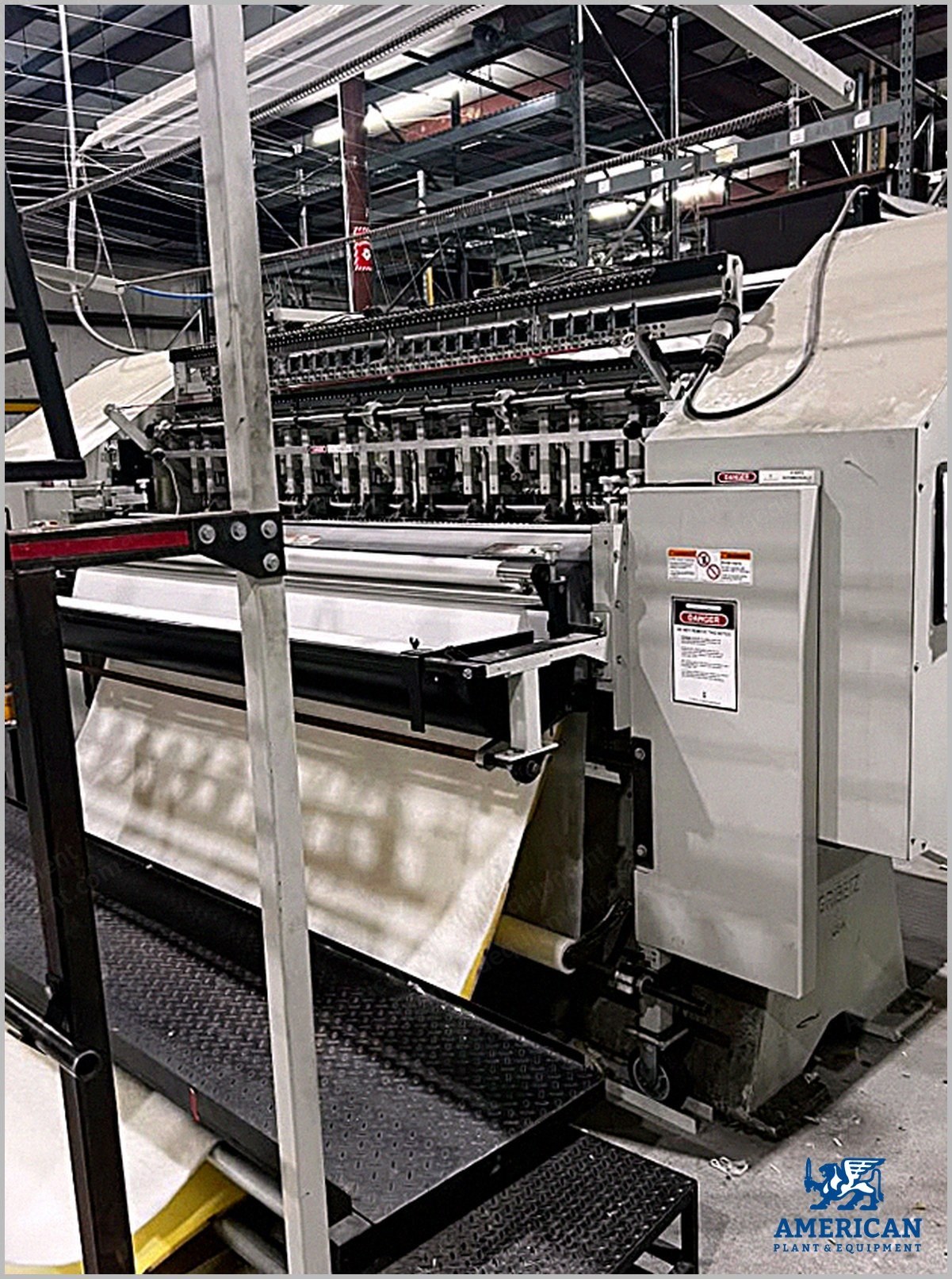 Gribetz, Reliance M, 1996, 90-inch, Jump and Tack Quilter