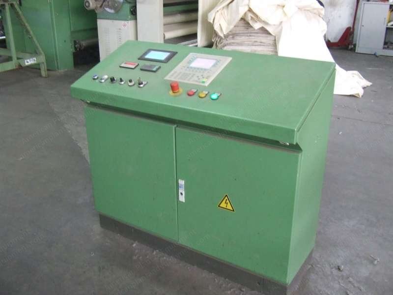 Osthoff, U 97/3, 2005, Singeing Line, 2200mm Working Width, 2 Double-Jet Burners, Corino Brushing Unit