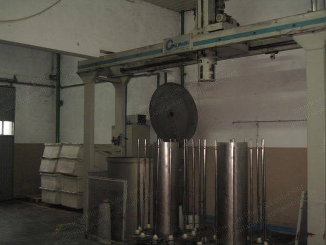 Galvanin, CRRC Model 1200, 1999, 120 Cones/Cycle, 816 kg/h Capacity