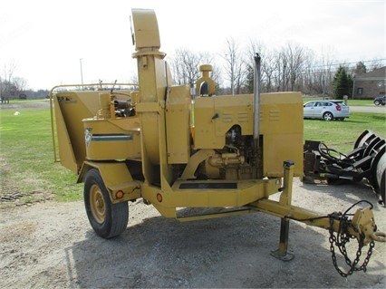 Vermeer, BC1250, Brush Chipper, 4-Cylinder Perkins Diesel Engine, Auto Feed II, 2973 Hours