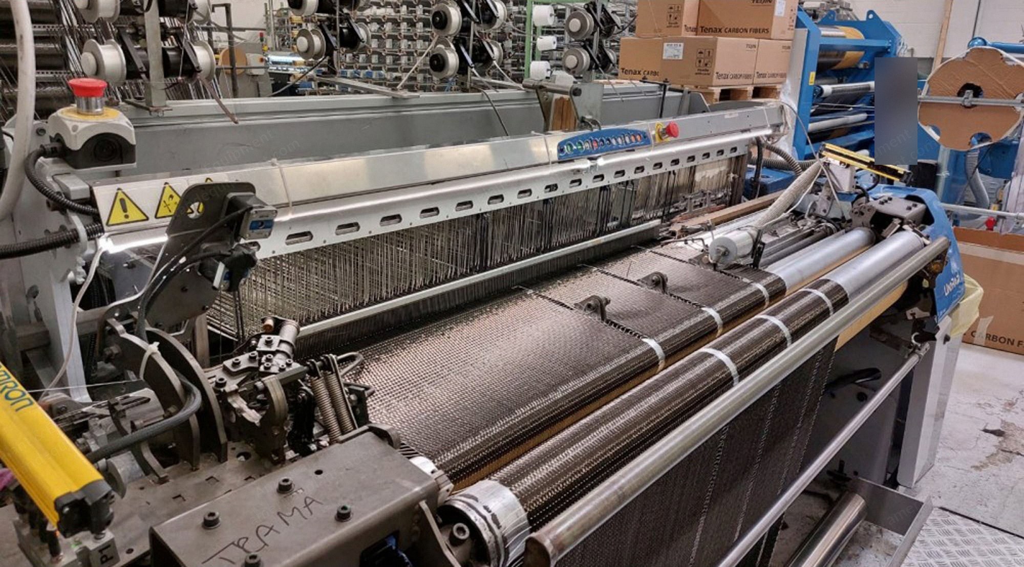 Panter, Unirap, 2015 to 2018, 1600mm Working Width, Mono Rapier, Staubli Dobby