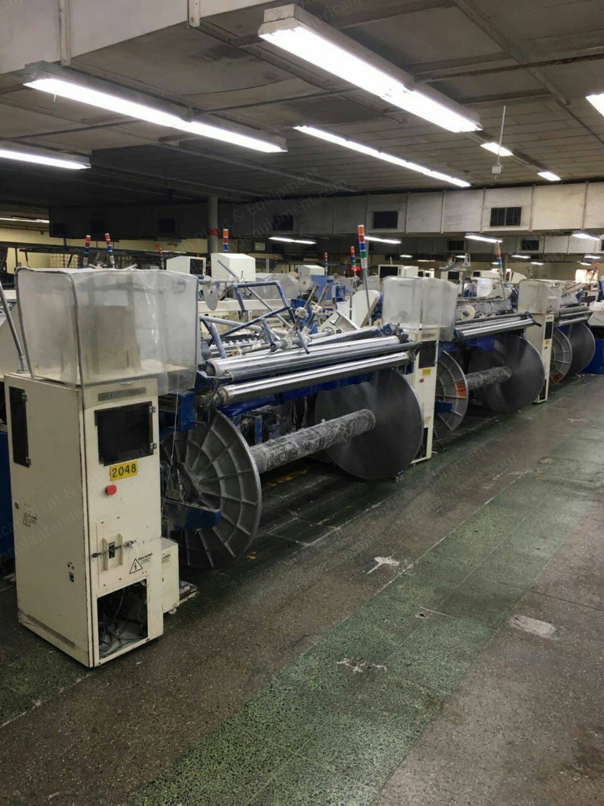 Nissan, LA-51 / LAA-51, 1990, Water Jet Looms, 1900mm to 2500mm Width, 6 Jacks, 6 Harnesses