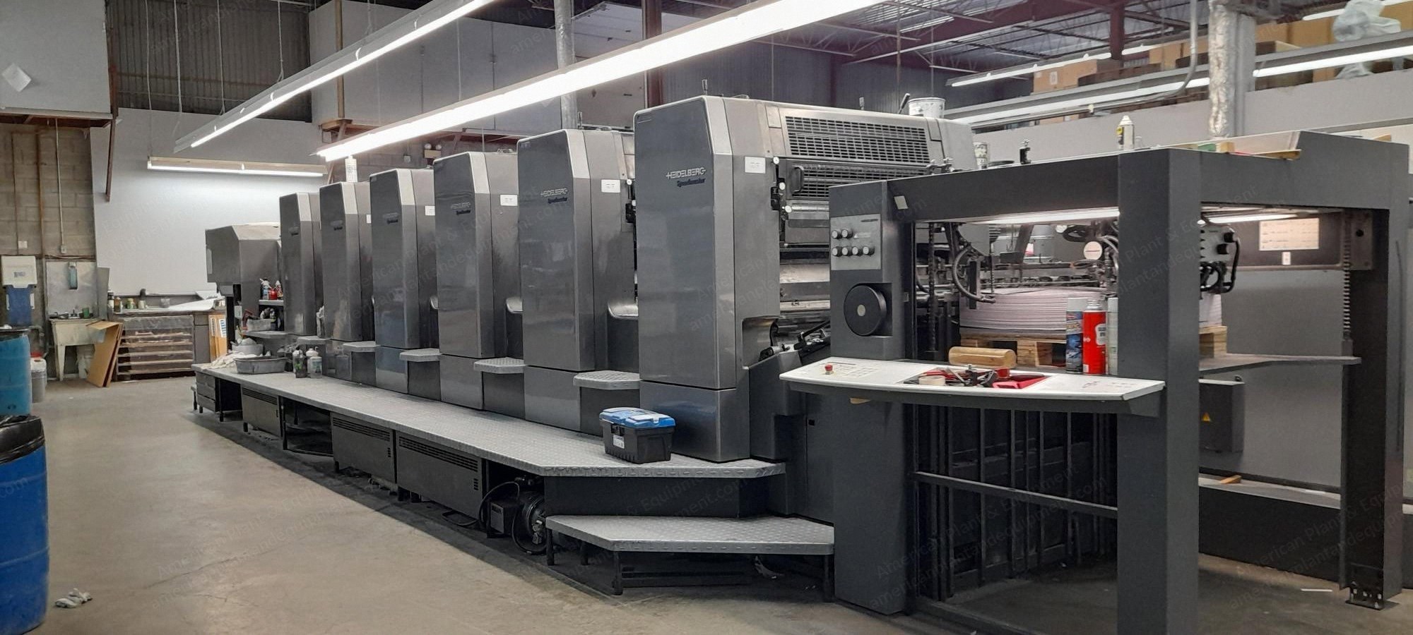 Heidelberg SM102-6-P3, 2001, Auto Plate, 168 Million Impressions
