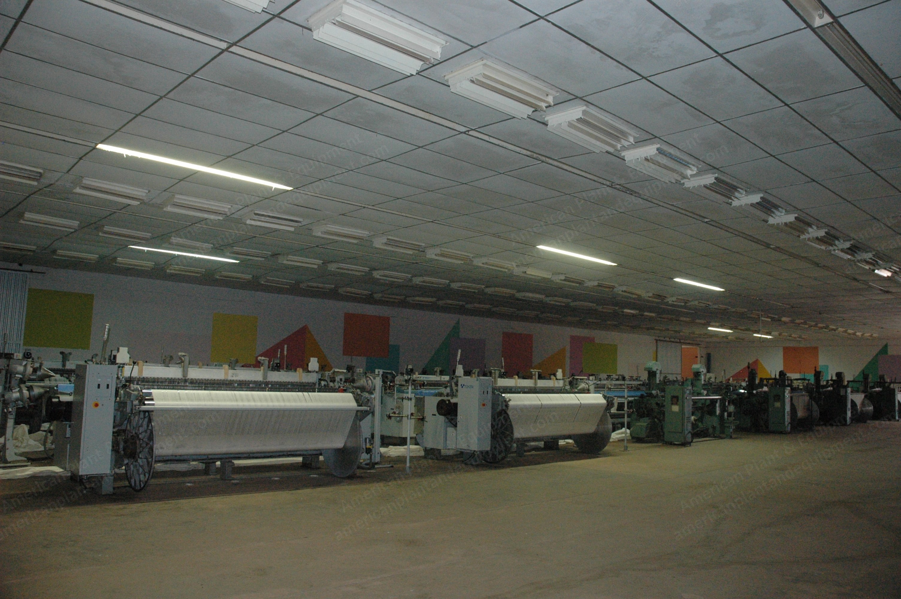 Toyota, T710, 2007, Air Jet Looms, 2800mm Width, 2 Nozzles, Cam Shedding