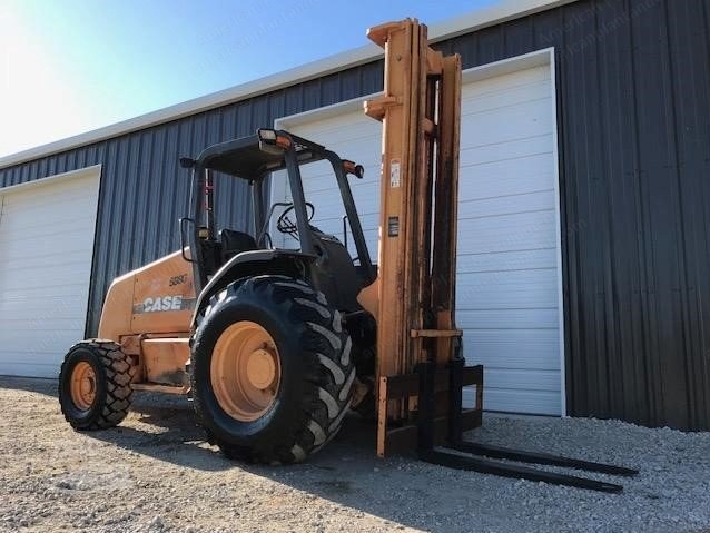 Case, 588G, 2005, Rough Terrain Forklift, 8000 lbs Capacity, 15 ft Lift, Diesel
