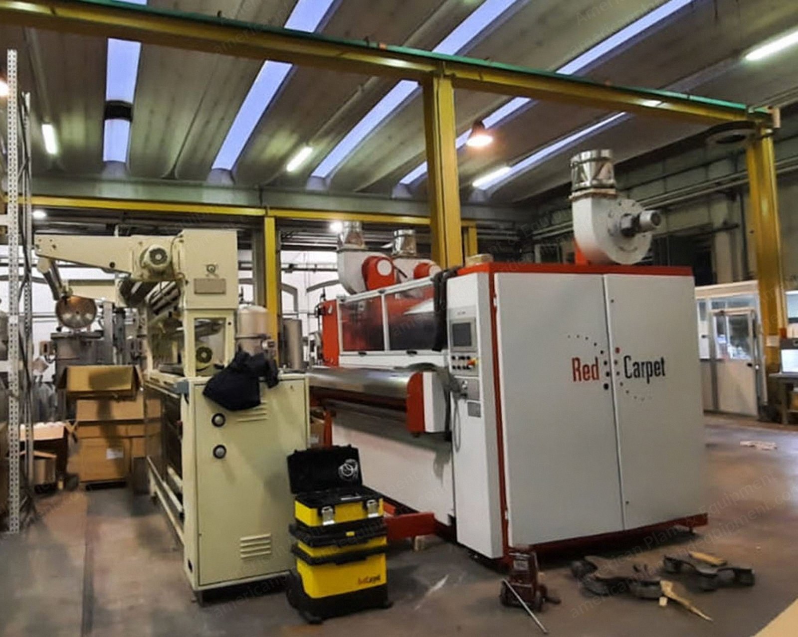 Red Carpet, Wool Power, 2014, Continuous Decatizing Machine, 1800mm Working Width, Steam Pressured, 2.2 Bar