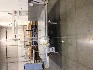 Ferry, Vertical Slitter for Foam, 128 in Table Width, 55 in Max Bun Height, 3 HP