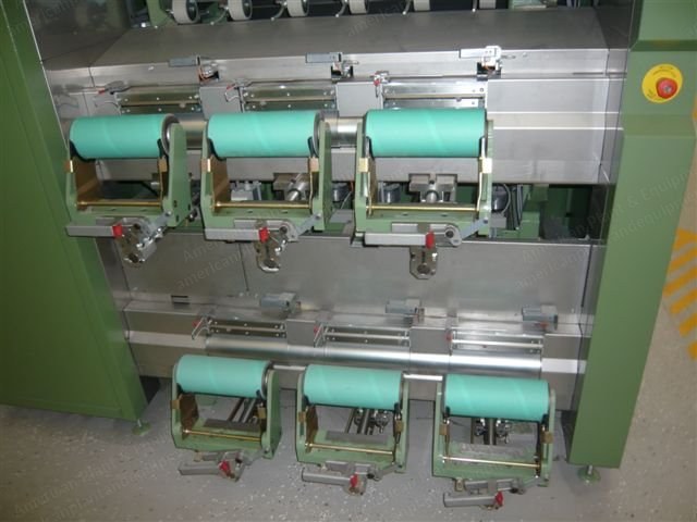 Zinser, 548, 2001, 6 Positions, 3 Heated Godets, Comoli Winder