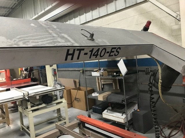 Edge Sweets, HT-140-ES, 2004, Manual Contour Foam Cutter, Pattern Panel