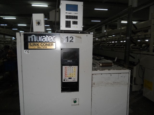 Murata, 7-V-11 Mach Coner, 60 Spindles, Steel Drums, Waxing Device
