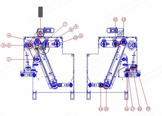 NovaStar, FP282, Fiber Mixing Machine and Fiber Feeder with Slivering Machine, 900mm and 1550mm Working Widths