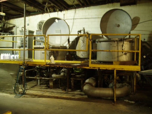 Gaston County, Package Dyeing Machine and Pressure Extractor Dryer, 1973, 32 inch and 40 inch Depth, 60 HP and 100 HP