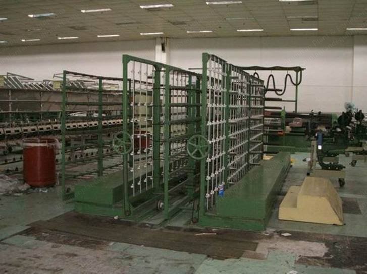 Hacoba, USK-1000E, 1992, Sectional Warper, 2200mm Width, 400 Ends Creel, 1000mm Beam Diameter