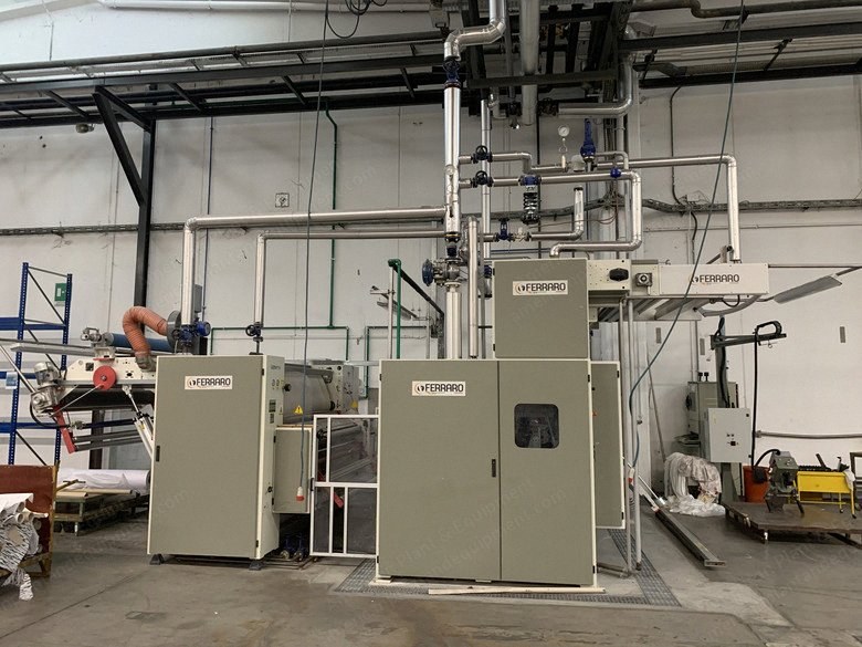 Ferraro, Comptex RA SK 2000, 2017, Sanforizing & Compacting Machine, 1850mm Working Width, Steam Heated