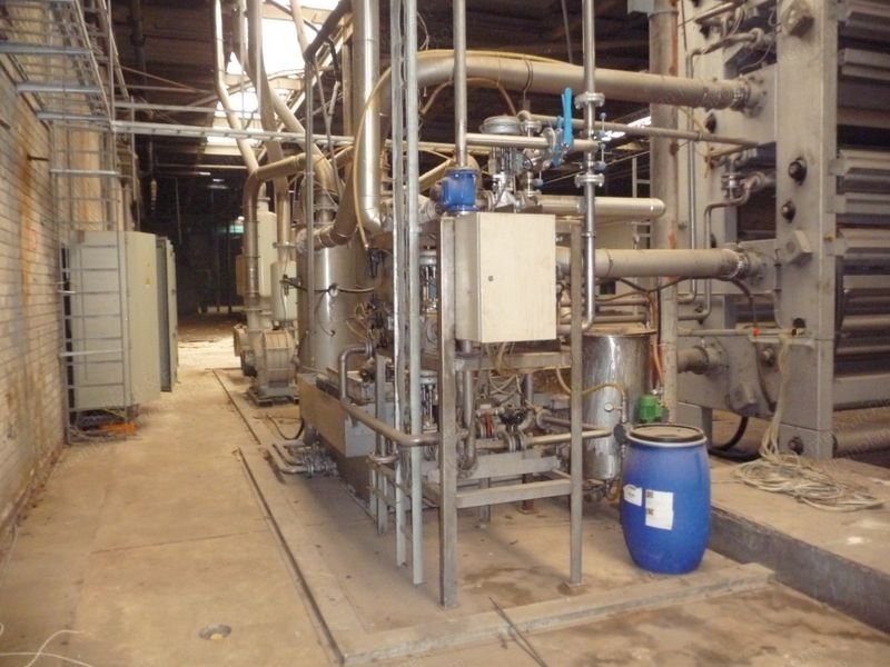 Fleissner, 5200mm, 2004, 3-Stage Counter-Flow Washing Towers, 3 Vacuum Slots