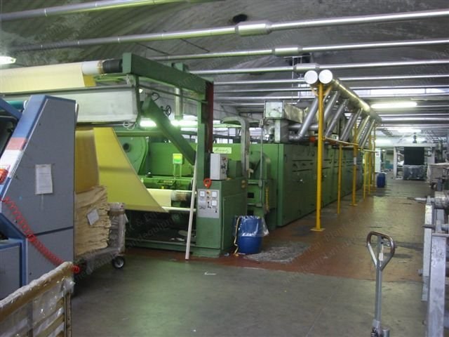 Krantz Stenter, 1989, 2400mm, 5 Bays, Diathermic Oil Heating, Pin Chain