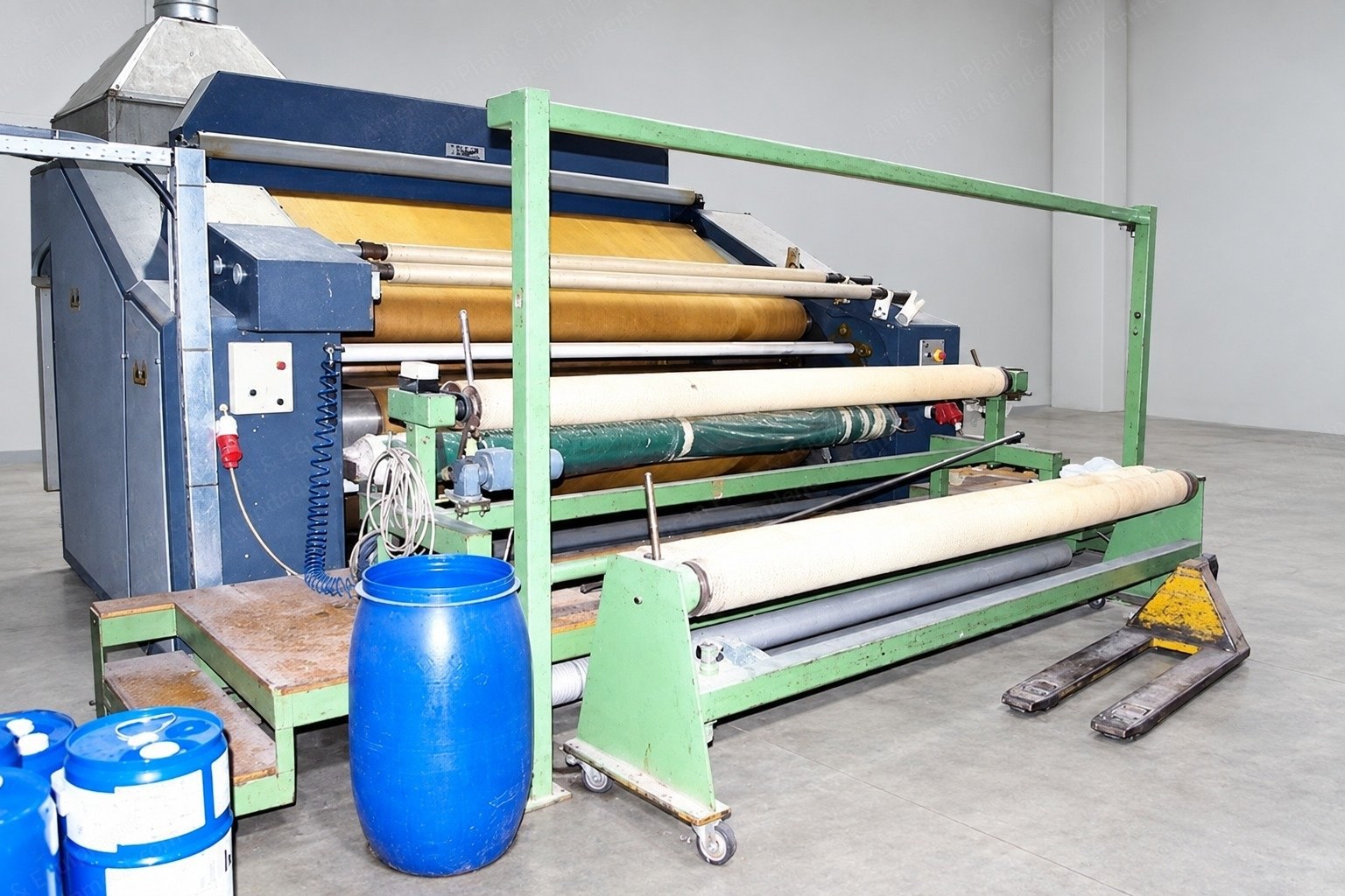 Klieverik, TC 141 - 3500, Transfer Printing and Laminating Calender, 2001, 3200 mm