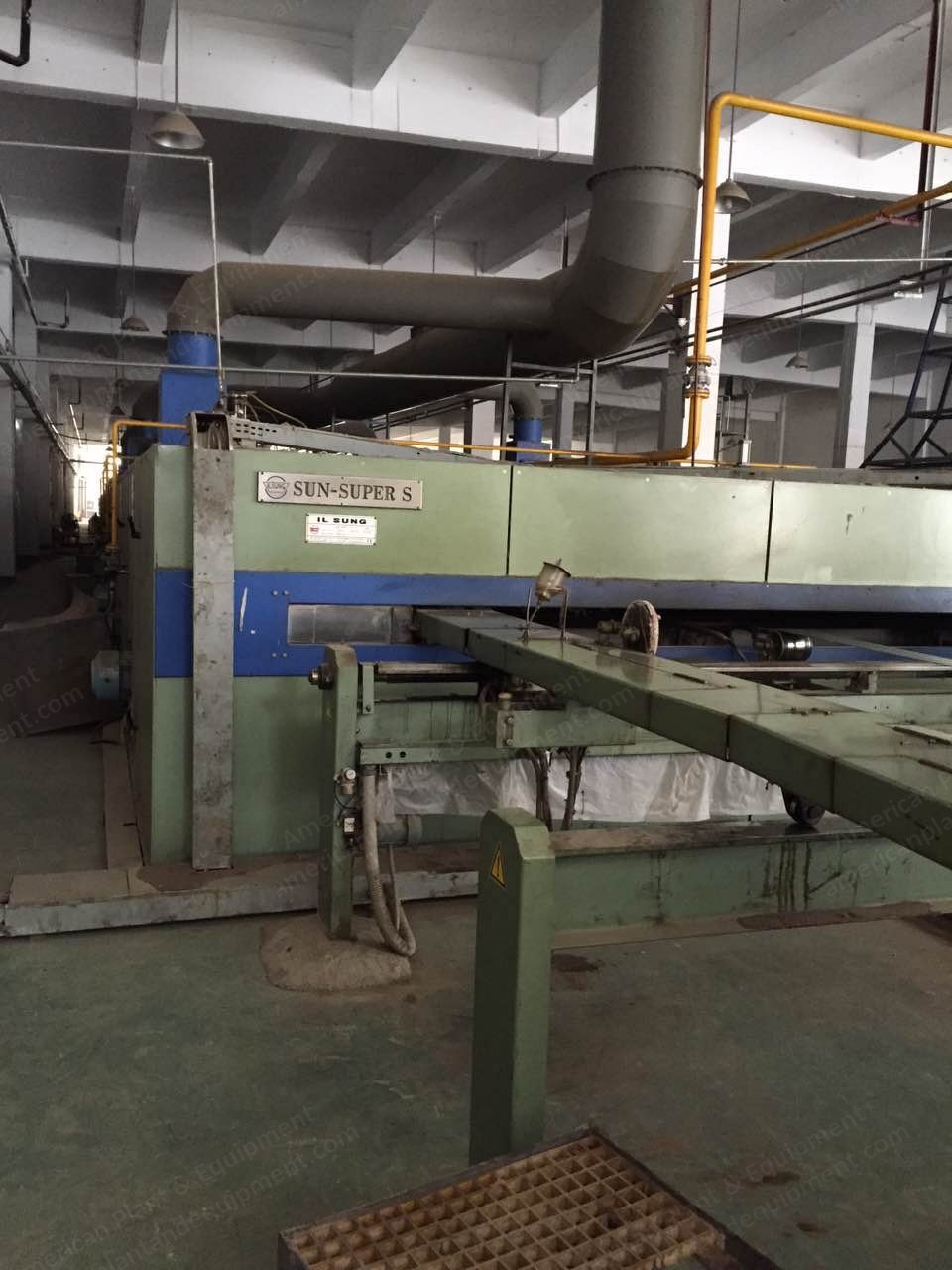 Il Sung Stenter, 2014, 3600mm Width, 9 Chambers, Gas Heated