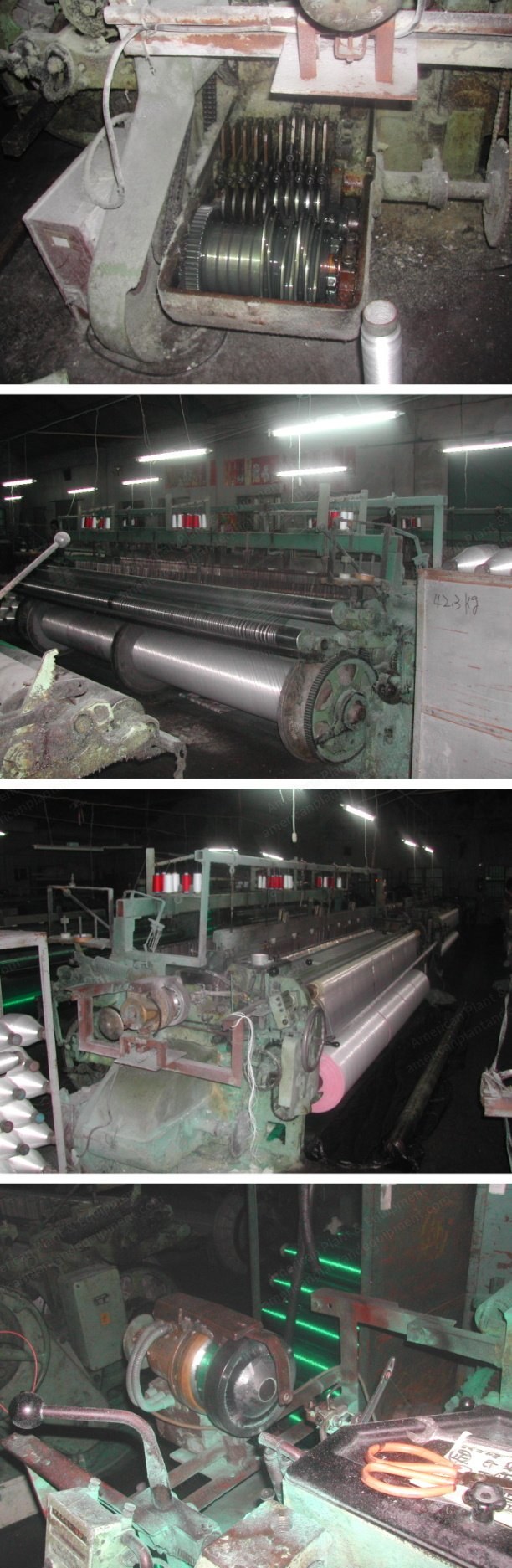 Sulzer, 153 ES 105 E10F, 153" Working Width, Cam Motion, Polypropylene Looms