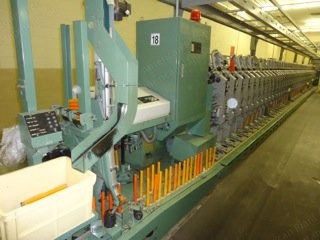 Murata, 7-2, 1990, 50/55 Spindles, Uster Yarn Clearing, Air Splice, Auto Doff