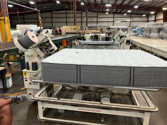 Atlanta Attachment, 1345-2B, 2018, Queen Size Tape Edge Machine, Max Mattress Height 18", 1 HP